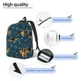 thumbnail image 3 of Wukai Sac à Dos pour Ordinateur Portable en Toile Durable Imprimé Berger Allemand - Bretelles Réglables, Résistant à l'Eau, Grande Capacité, Unisexe pour École, Bureau-Moyen, 3 of 5