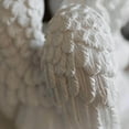 thumbnail image 4 of Statue d'Ange en Résine Blanche Décoration d'Ange Adorable Collection de Figurines Accessoires de Fenêtre Noël Assis, 4 of 9