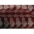 thumbnail image 4 of oneOone Cotton Silk Fabric Floral & Bird Block Printed Fabric 1 Yard 42 Inch Wide, 4 of 4
