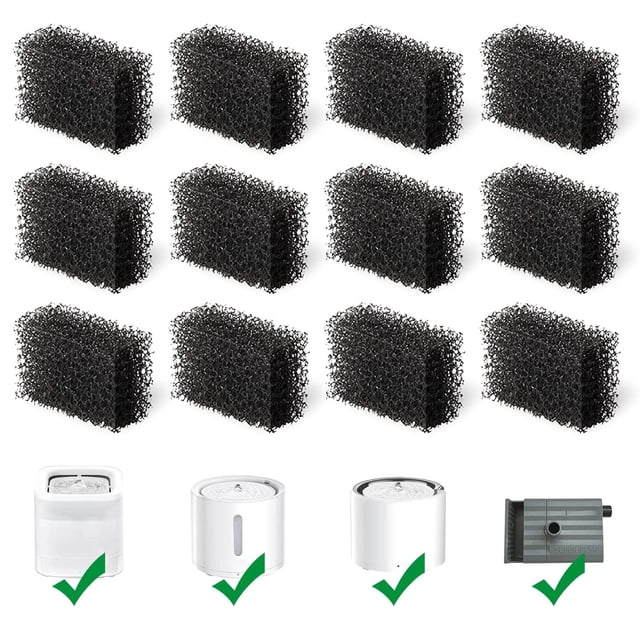 Filtros de Esponja para Fuente de Agua de Gatos y Perros