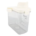thumbnail image 1 of Rice Airtight Dry Food Storage Containers,Rice Storage Bin Cereal Containers Dispenser Rice Storage Bin Cereal Containers Dispenser Clear Food Storage Box Measring Cup for Grain, 1 of 7