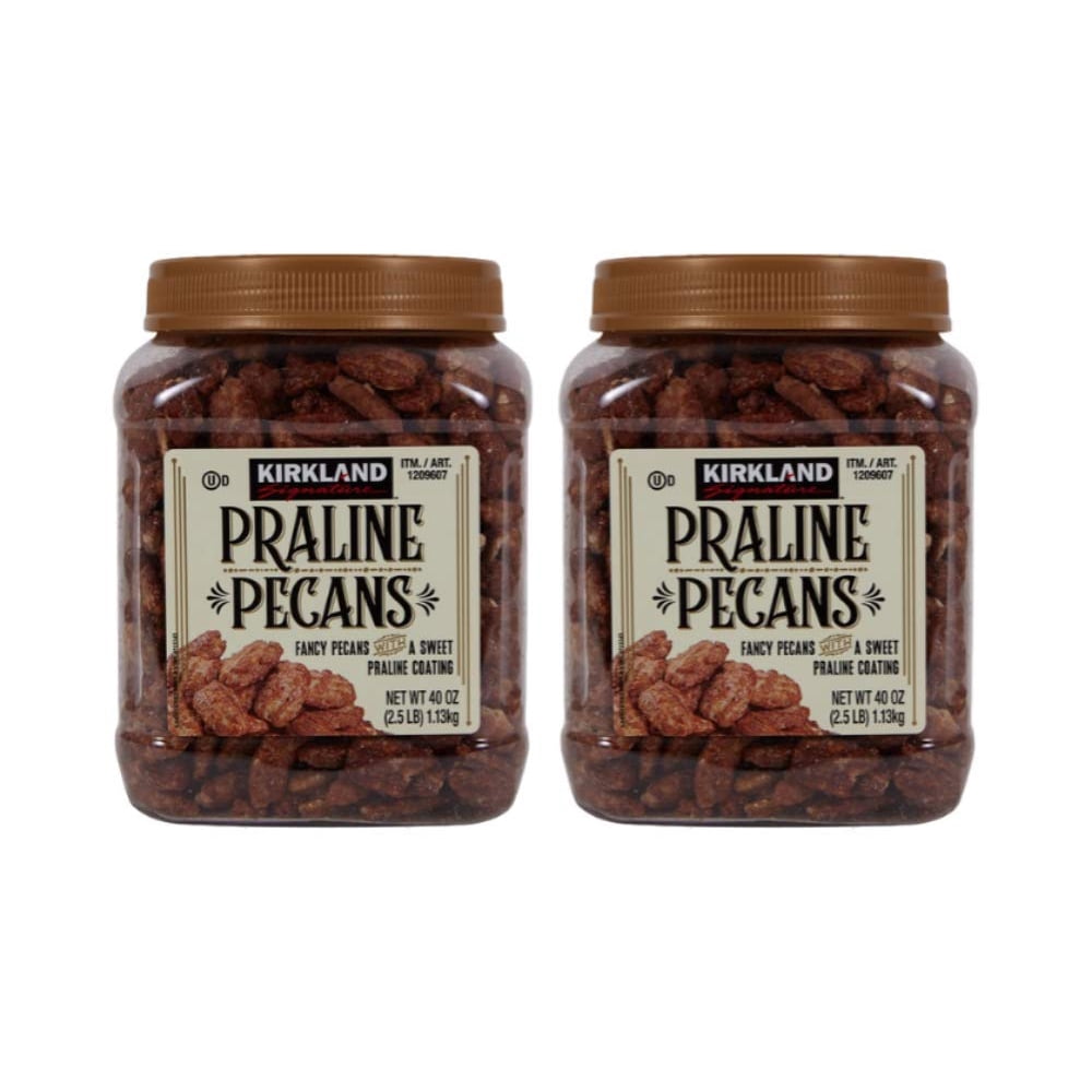 Kosher Pralines Pecans, 2.5 lb 2 Pack