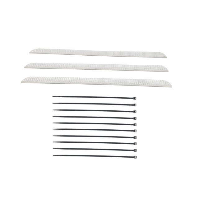 Malla de ventilación para refrigerador de RV, malla de acero inoxidable, montaje profesional, resistente 3x con bridas