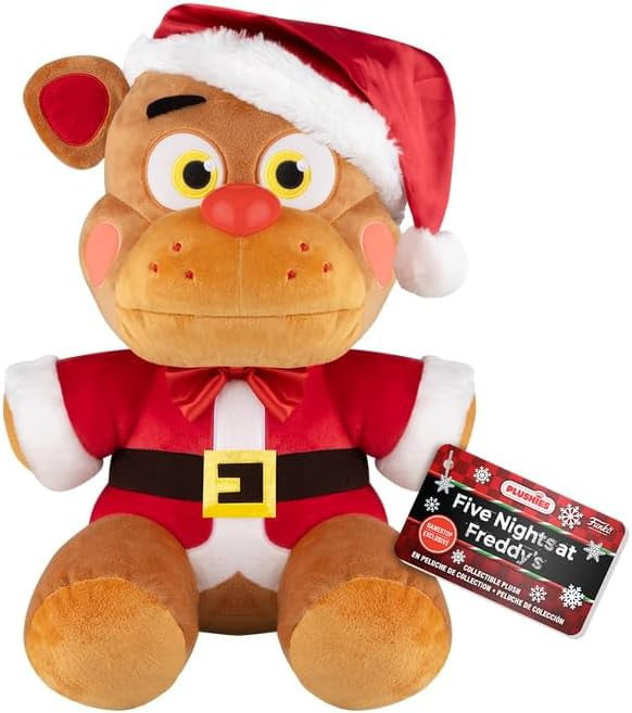 Funko Five Nights at Freddy s Christmas Holiday Plush Santa Freddy 7 FNAF Toy Walmart