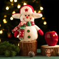 thumbnail image 4 of Decoraciones navideñas, adornos navideños, regalos navideños, bolsas de dulces navideños, bolsas de regalo de Nochebuena, bolsas con cordón, bolsas de peluche de Papá Noel, bolsas con cordón, paquete, 4 of 6