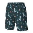 thumbnail image 5 of Naloa Cute Turtle Men's Beach Shorts, Surfing shorts, Swim trunks, Quick Dry Swim Trunks for Surfing Beach Fun - Medium, 5 of 9