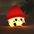 thumbnail image 1 of Linda luz nocturna de fresas, linda luz nocturna para niños, para dormitorio, lámpara para niños, decoración de habitación Kawaii, lindos regalos (rojo), 1 of 5