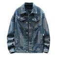 Black Jean Jacket Men the Essential Denim Jacket for the 2024 Street