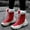 Red, variant on OKBOP Women's Snow Boots-Christmas Cowboy Winter Warm Non Slip Shoes for Women Fashion Red Boots Womens Boots
