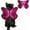 Pink, variant on Pet Cat Bat Wings for Halloween Party Decoration, Puppy Collar Leads Cosplay Bat Costume,Cute Puppy Cat Dress Up Accessories