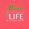 thumbnail image 4 of Inktastic Donate Life-be an Organ Donor Women's Plus Size T-Shirt, 4 of 5