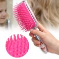 thumbnail image 1 of Cepillos Para El Cabello, Lentejuelas de Dibujos Animados Para Ni?os Peine de Peluquería Con Bolsa de Gas, Herramienta Para Peinar El Peine de Masaje Del Cuero Cabelludo de La Cabeza(Zorro azul) EOTVIA NO, 1 of 6