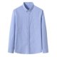 thumbnail image 1 of Blusa y camisa de manga larga con cuello vuelto para hombre, estampada, informal, formal, con solapa, de poliéster, 1 of 3