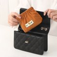 thumbnail image 4 of Bolsa de pana con cierre automático, organizador de coleteros, bolsa de almacenamiento portátil con cierre a presión, 4 of 8