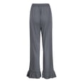 thumbnail image 4 of Seductiva Women's Casual Pants Women's Fashion Solid Color Casual Pants High Waist Loose Wide Leg Pants Business Work Casual Pants, 4 of 4