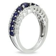 thumbnail image 3 of Everly Women's Created Sapphire Sterling Silver Ring, 3 of 6