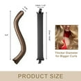 thumbnail image 6 of Unique Bargains Heatless Hair Curler Damage-Free Styling Solution Heatless Curls Overnight No Heat Hair Rollers for Effortless Waves Black 4Pcs, 6 of 7