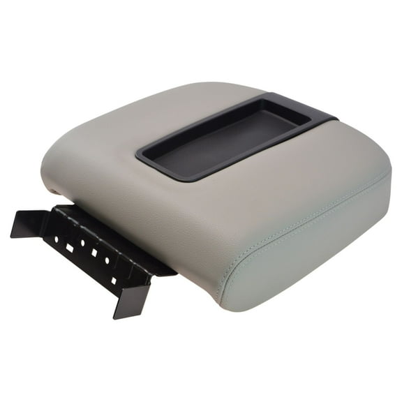 TRQ Front Center Console Armrest Lid Assembly Light Gray for Chevy GMC Truck INA69398