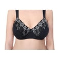 thumbnail image 5 of Curve Muse Plus Size Minimizer Underwire Unlined Bras with Embroidery Lace-3Pack Size:48DDD, 5 of 7