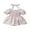 White, variant on Bagilaanoe Newborn Baby Girl Summer Rompers Dress Floral Print Short Sleeve Bodysuits Headband 3M 6M 9M 12M 18M Infant Patchwork A-line Dresses