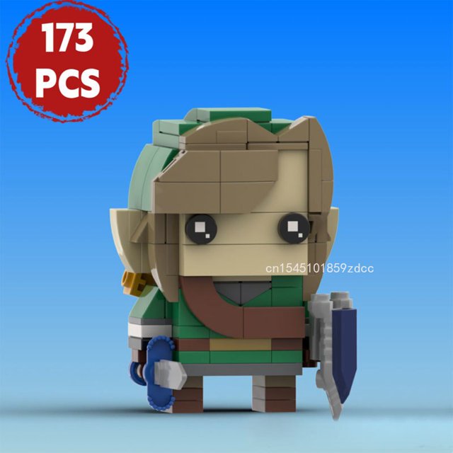 Bloques de construcción Moc Zeldaed Brickheadz Monster Chest Vaatis Urbosas, figuras de acción, juguetes para niños, regalos, nuevo
