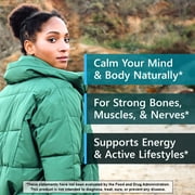 MyoActivo Magnesium Complex 5-in-1 Glycinate, Malate, Citrate for Calm, Stress, 120 Capsules