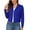 Royal blue, variant on UVPLove Women's Lightweight Cardigan Sweater, Size L