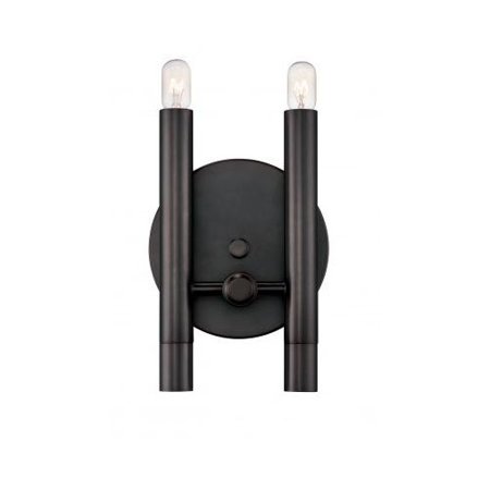 Nuvo Lighting 60/5241 Bathroom Fixtures Telegraph Indoor Lighting Vanity Light; Hazel Bronze