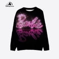 thumbnail image 2 of Sudadera nueva para mujer 2024, jersey con estampado de Barbie de dibujos animados, primavera y otoño, informal, holgada, con cuello redondo, regalo, 2 of 5