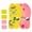 yellow pink, variant on Insoles for Airtag Hidden Holder, Tracker Devise Case for Kids, Comfortable Inserts for Shoes,Cute Cartoon Patern