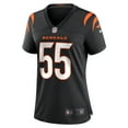 thumbnail image 2 of Women's Nike Logan Wilson Black Cincinnati Bengals Game Jersey, 2 of 4