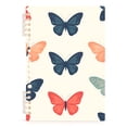 thumbnail image 7 of FORMRS 1-Subject Spiral Notebook 8" x 5" College Ruled 60 Refillable Sheet, 2 Pack, Orange Butterflies, 7 of 7