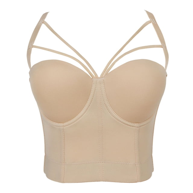 ZZwxWA Clearance Sales Slip Triangular Camisole For Women's Shapewear Sexy With Steel Rings Backless And Chest Wrapped