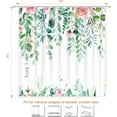 thumbnail image 2 of Oil Painting Tree Shower Curtain, Colored Seasons Tree Shower Curtain for Bathroom with 12 Hooks, Polyester Fabric Washable Shower Curtains Sets Decorative Waterproof Bath Curtain, 2 of 6