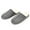Grey, variant on Men's Memory Foam House Slippers - Cozy, Fuzzy Bedroom Slip-on Loafer Shoes. Warm & Comfy Indoor Outdoor Moccasins. Unique Christmas Gift for Dad, Grandpa, Husband, Boyfriend, Grey Adult Size 8-9