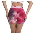 thumbnail image 2 of Gibobby Shorts Gym Mujer Pantalones de yoga para mujer(Rojo, S), 2 of 5