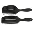 thumbnail image 4 of Kit de Peigne et Brosse à Cheveux, Démêlant 2 Pcs Ensemble de Peignes 8 Rangées pour la Maison, 4 of 8