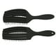 thumbnail image 2 of Juego De Cepillos Para El Cabello Con Peine, Juego De Peines De 8 Filas Para Masajes, Uso En Seco Y Húmedo De 6 Filas Para Salón De Belleza ANGGREK No, 2 of 7