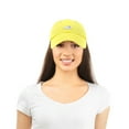 thumbnail image 2 of DALIX Cute Elephant Hat Cotton Baseball Cap in Minion Yellow, 2 of 7