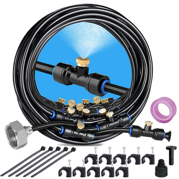 59FT Misters for Outside Patio,Outdoor Misting System for Patio,Patio