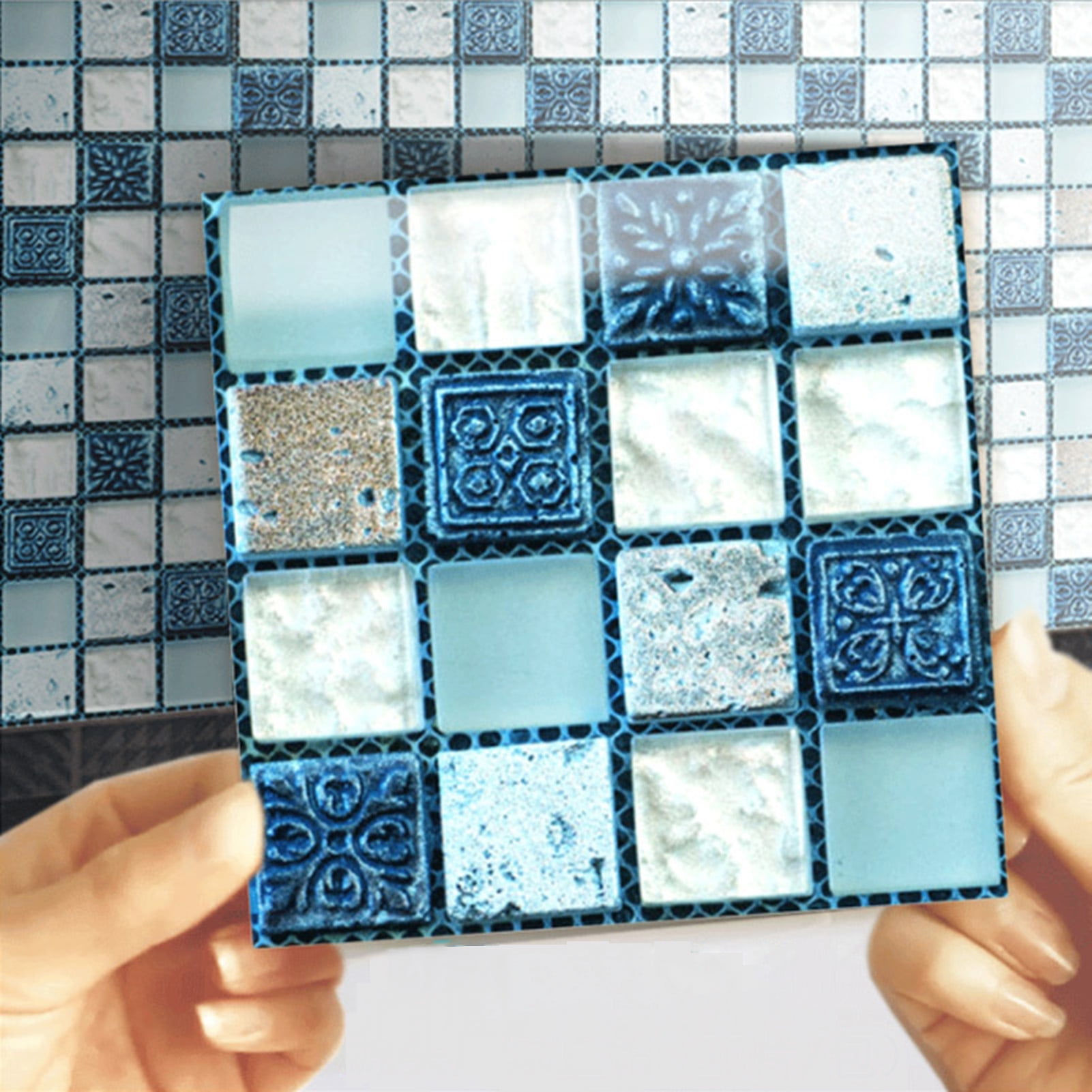 Plum  10cmx10cm Mirror Sheet  For Craft and Mosaic 