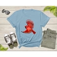 thumbnail image 4 of Cute Flying Northern Red Cardinal Bird Redbird Wings T-Shirt Cardinal Bird Lover Gift T Shirt for Men Women Kids Boys Girls Graphic Tshirt, 4 of 8