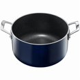 thumbnail image 1 of Granitestone 5qt Gradient Non-stick Pot with Glass Lid, Blue, 1 of 2