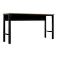 thumbnail image 1 of Pemberly Row Table de Garage Moderne en Métal/bois, Charbon/naturel, 1 of 11