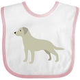 thumbnail image 3 of Inktastic Labrador Boys or Girls Baby Bib, 3 of 4