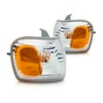thumbnail image 4 of For 2001 2002 Toyota Corolla Pair Driver and Passenger Side Turn Signal/Side Marker Light With Bulbs DOT Certified Included TO2530137 TO2531137 | 81520-02070 81510-02070 ;, 4 of 8