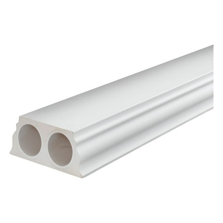 11 7/8"W x 5 1/4"H x 120"L Straight Bottom Rail