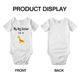 thumbnail image 3 of My Big Sister Is A Giraffe Cute Baby Clothing Bodysuits Boy Girl, 3 of 5