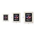 thumbnail image 6 of Designs ByLITA Land of The Free Because of the Brave, 5 x 7 Wooden Wall Print (Framed) | USA Patriotic Decoration, 6 of 6