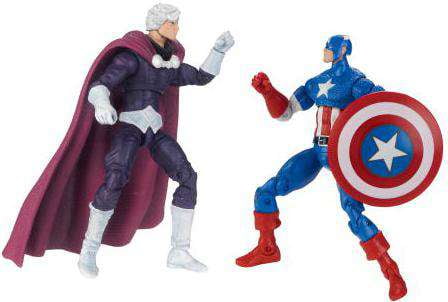 Marvel Universe Magneto & Captain America Action Figure 2-Pack